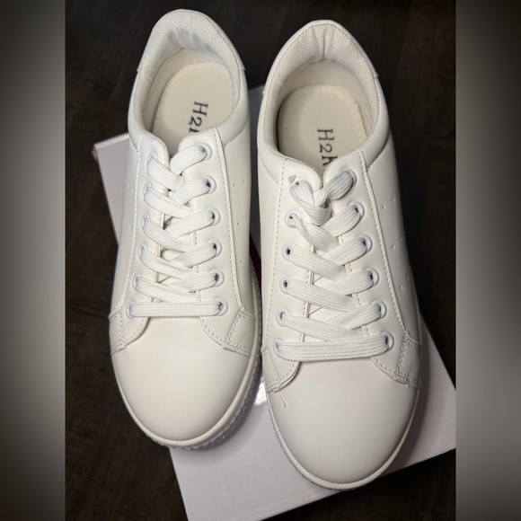 NIB Esprit Women's White Platform Bling Sneakers - Picture 3 of 5
